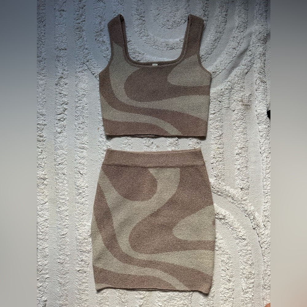 Mahina swirl sweater set